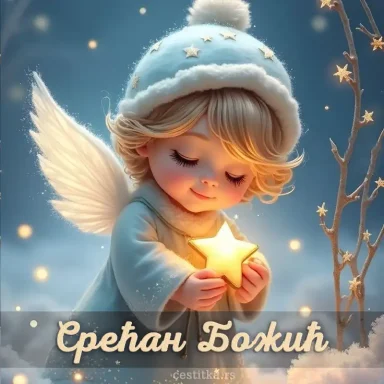 Честитка за Божић, Божићна честитка, cestitka za Bozic